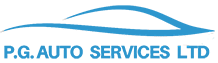 P.G. Auto Services Shirley logo 218
